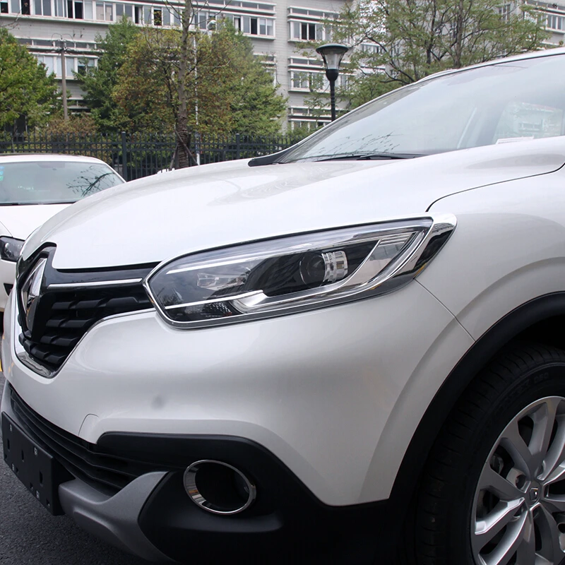 Автомобильный чехол WELKINRY для Renault Kadjar 2015 2016 2017 2018 2019 ABS хромированный Передний