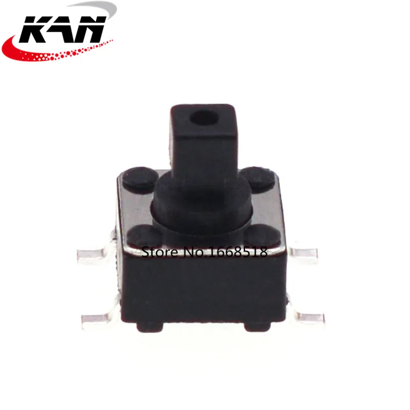 20 шт./лот SMD переключатель 6*6*7 3 мм 4 контактный тактовый Кнопочный
