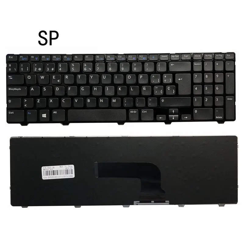 NEW US/SP LAPTOP KEYBOARD FOR Dell Inspiron 15-3521 15V 15VR 1316 15R-3521 15R-5521 3521 | Компьютеры и офис