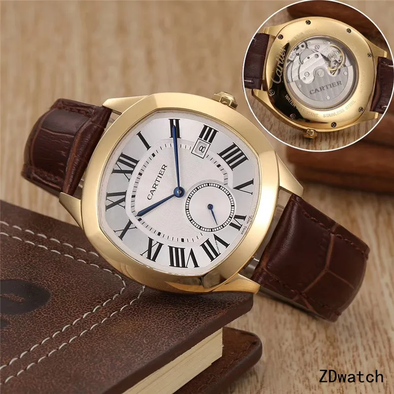 

watch men's skeleton automatic mechanical AAA watch gold skeleton retro men's women watch quartz watch