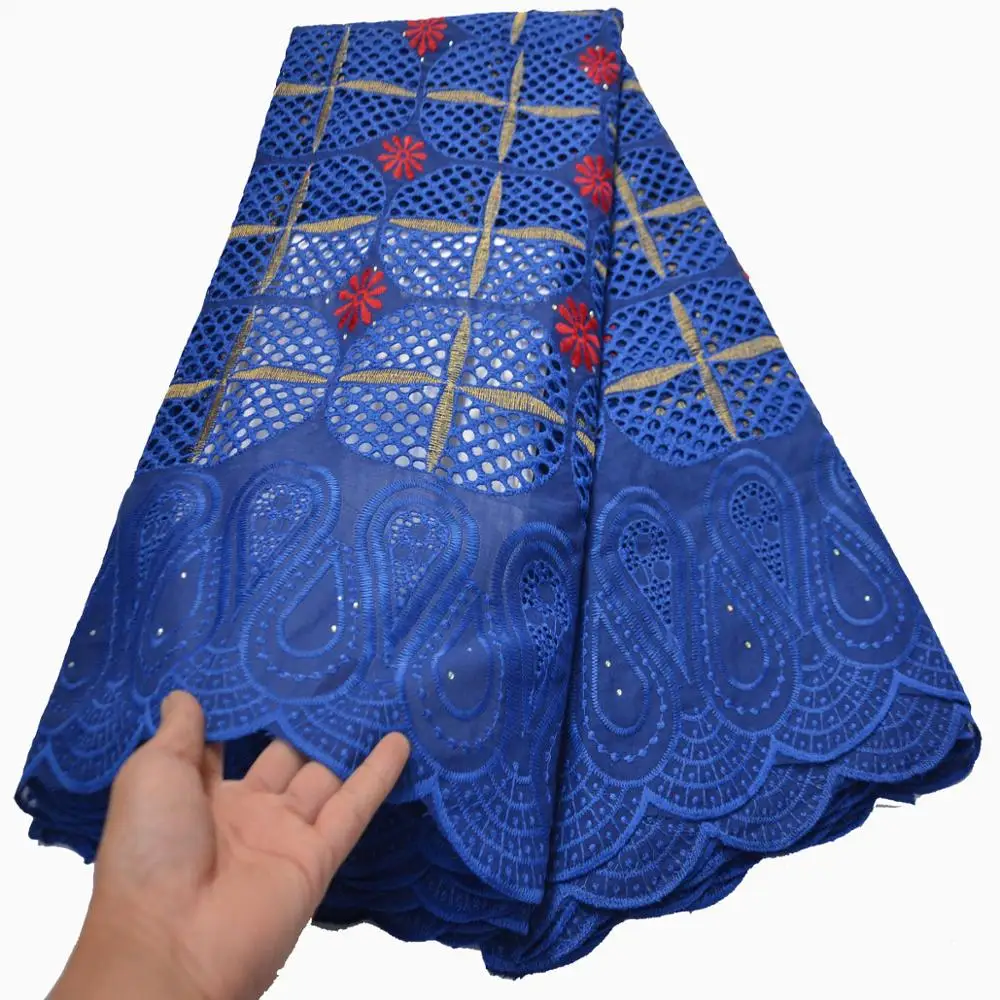 

Swiss Voile Lace In Switzerland With Stones African Dry Cotton Lace Fabric 2020 High Quality Nigerian For Wedding CON10