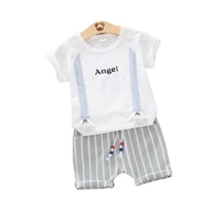 new summer baby girls clothes suit children boys fashion cotton t shirt shorts 2pcssets toddler casual costume kids tracksuits