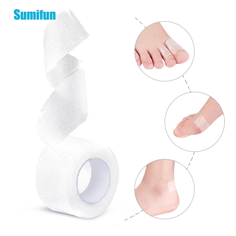 

1pcs Transparent Multi-functional Bandage Foot Heel Patch Medical Rubber Plaster Self-adhesive Elastic Tape Foot Skin Care Tool
