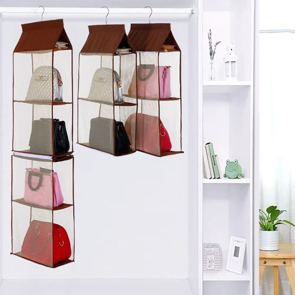 Складная подвесная большая прозрачная сумка держатель для телефона органайзер