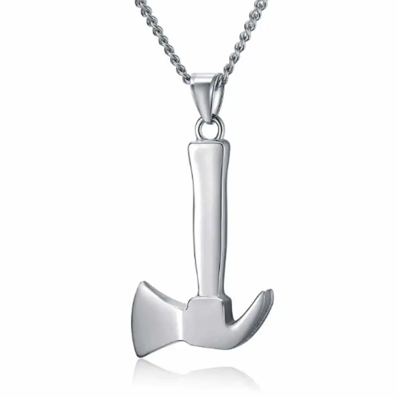 Ожерелье из нержавеющей стали винтажный гаечный ключ ожерелье повседневный