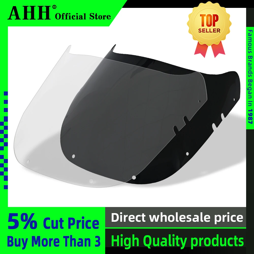 

AHH Motorcycle Windshield Spoiler Windscreen Air Wind Deflector Shroud Fairing For YAMAHA FZR250 3LN-3 FZR250R FZR 250 R 1990