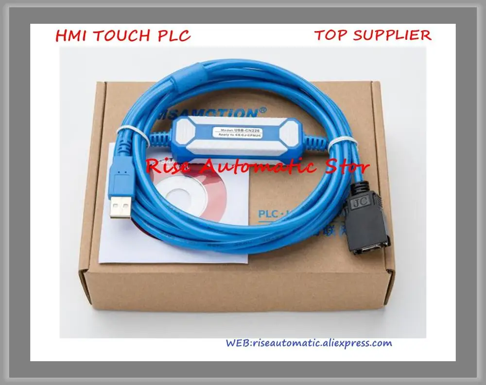 Кабель USB-CN226 PLC для CS CJ CQM1H CPM2C USB CN226 Новый поддержка Win7 Win8 | Строительство и ремонт