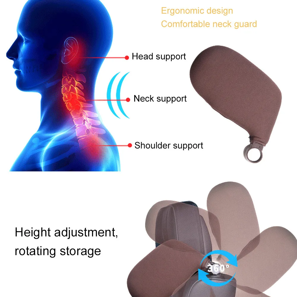 

Автомобильный спальный артефакт, подголовник автомобиля, подушка для шеи автомобиля, подушка для сиденья автомобиля, шейный отдел позвоноч...