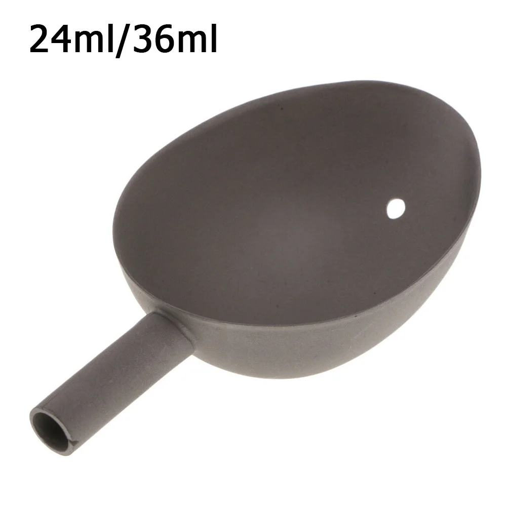 

Baiting Throwing Spoon Baiting Spoon Bait Scoop Titanium Alloy Fishing Tool 24 / 36ml Fishing Terminal Tackle Accessories