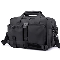 fashion men luggage bags shoulder bag large capacity pu leather water proof portable travel handbag crossbody mens bags tote