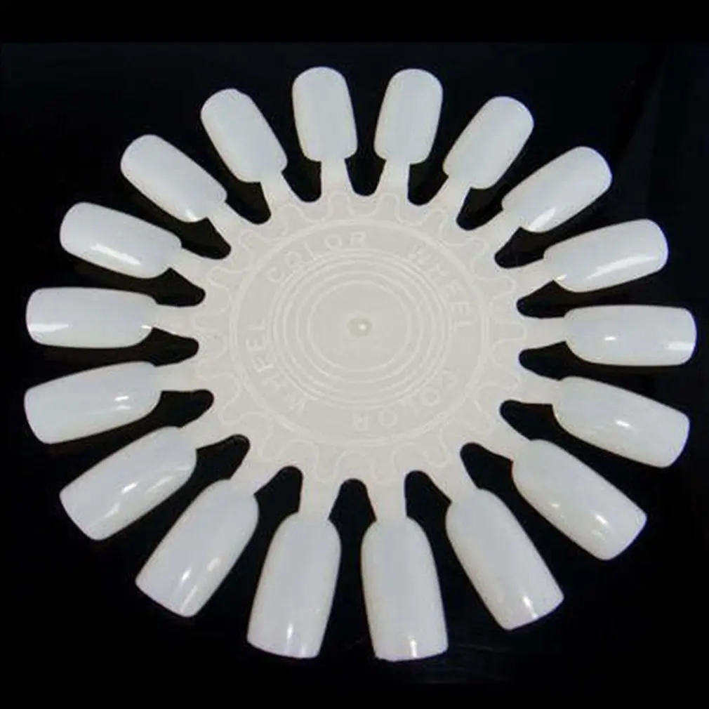 10 шт. Цвет диск для ногтей образцы палитра накладные ногти Типсы Искусство