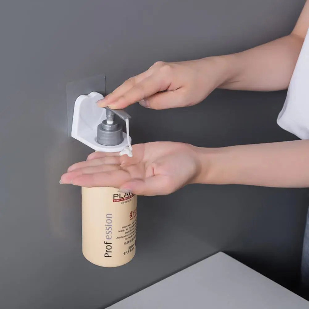 Настенный держатель для шампуня бутылок с дозатором душа аксессуары ванной