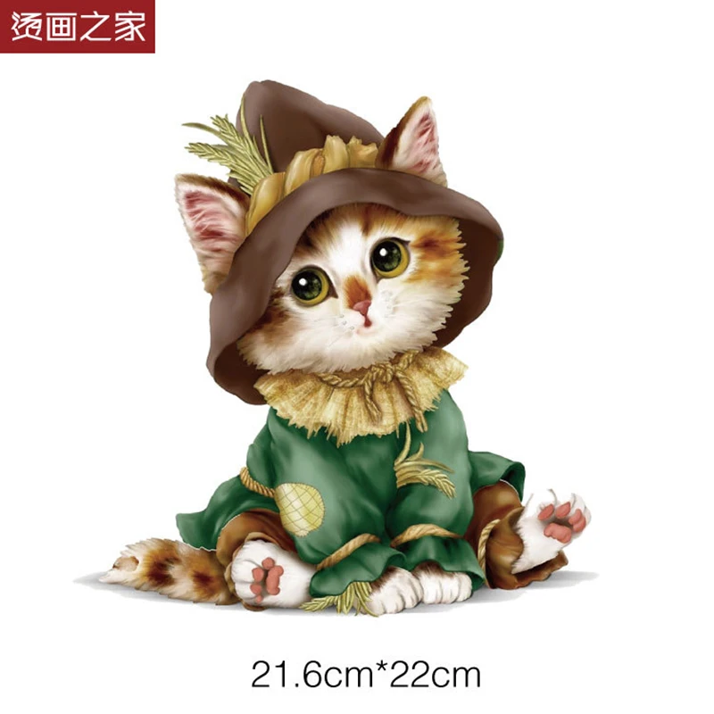 

Star with small animals cats printing design cup figure hot popular clothing thermal transfer pyrograph stick