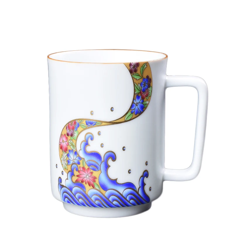 Jingdezhen чайная кружка 280 мл чашка для воды мастер завтраки кружки кофе и молока