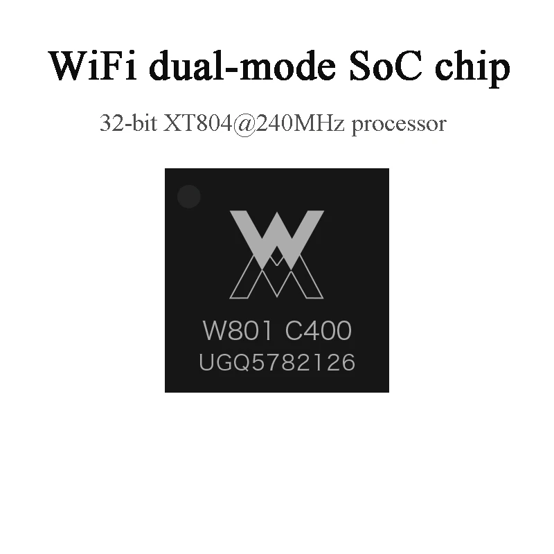 

HLK-W801 chip 32-bit WiFi Bluetooth Dual-mode SoC и MCU system макетная плата