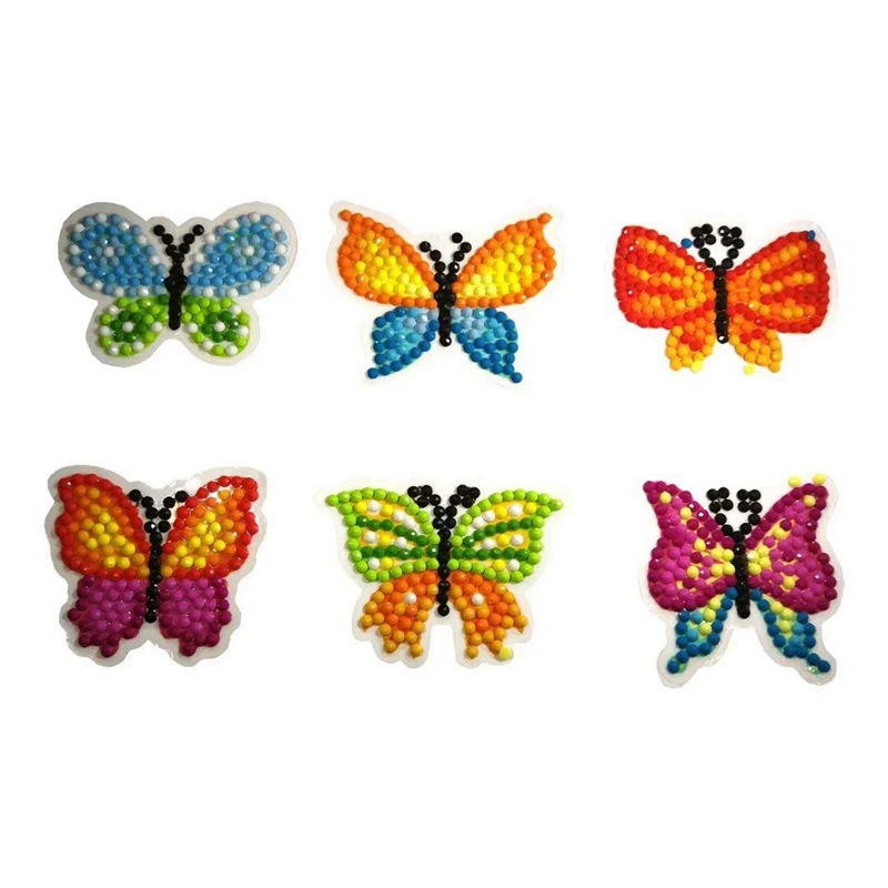 16 набор 5D алмазная картина стикер s наборы Пазлы изготовление стикер-6 бабочка и 10