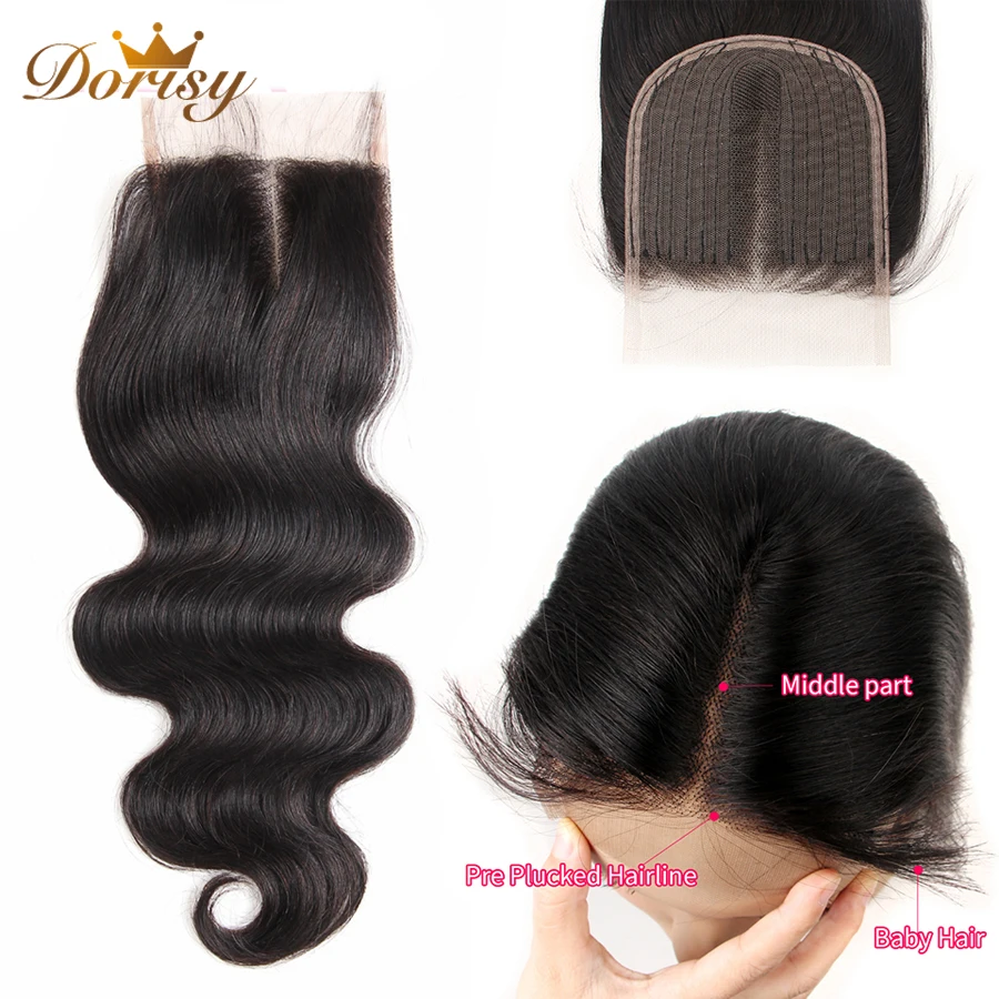 Пряди объемных волнистых волос с застежкой Т-образная часть HD Прозрачная