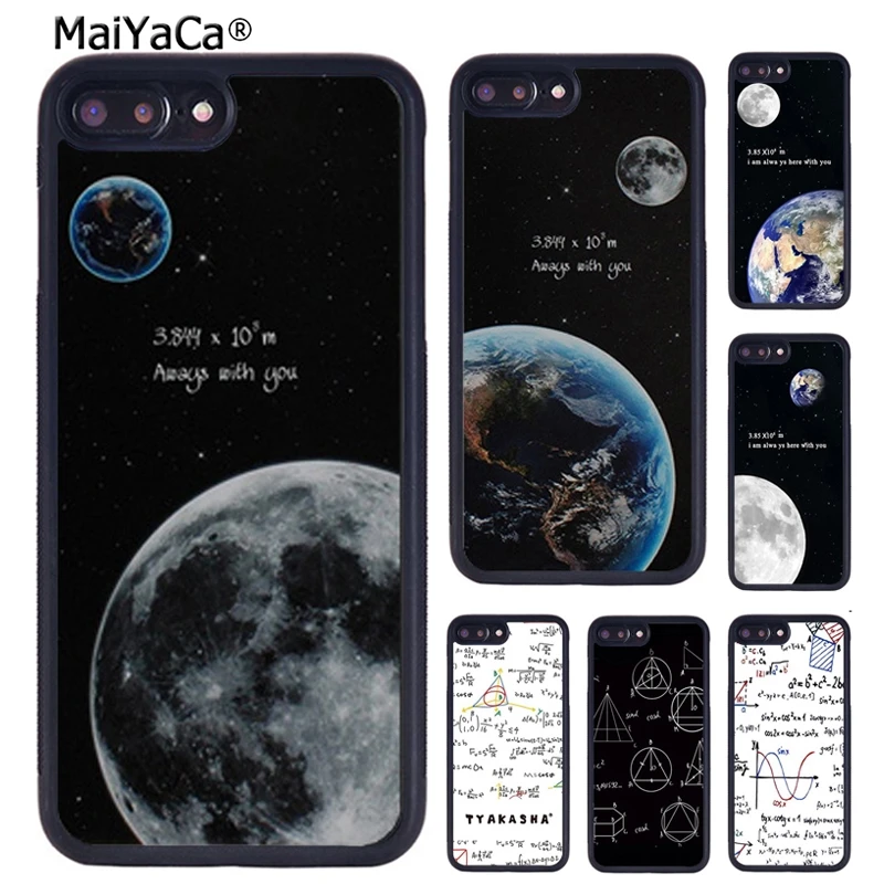 MaiYaCa Математика Love To the Moon and back (мама я тебя пары лучшие друзья чехол для iphone 11 12 Pro