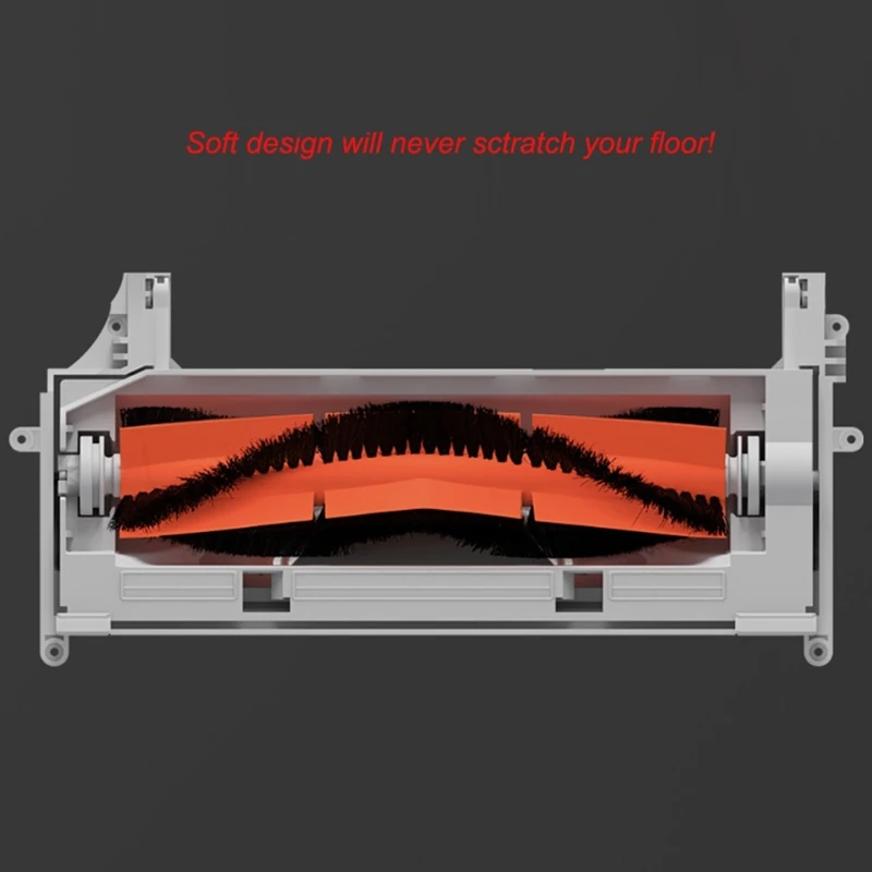 

Robot Vacuum Part Main Brush, Cleaning Tool,Main Roll Brush for Xiaomi 1/1S/ Roborock Robotic Vacuum Cleaner