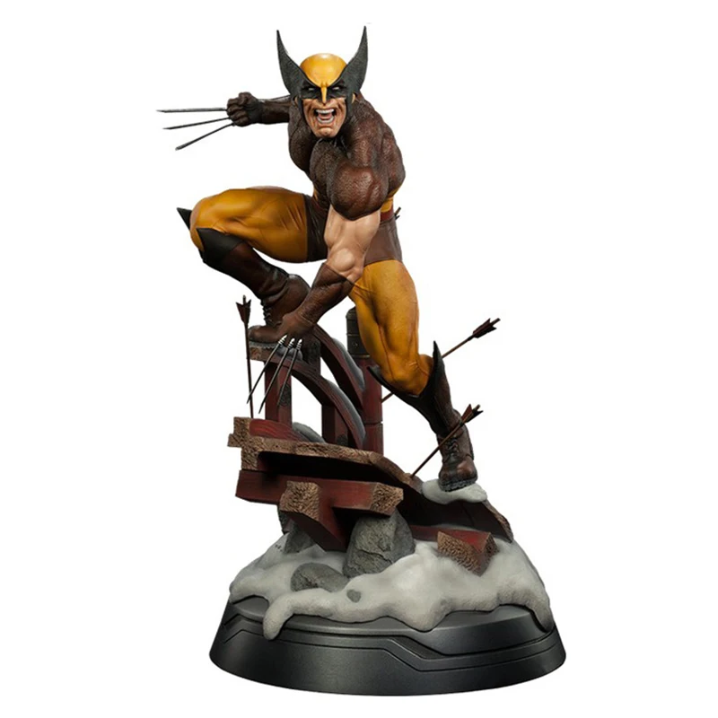 no box Marvel X-men Dowin фигурка Росомахи 1/6 масштаб Логан игрушка 26 см - Цвет: no box
