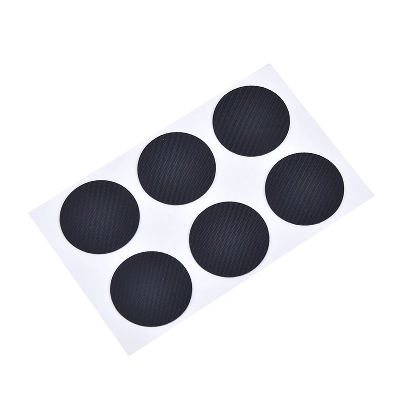 

6pcs Bicycle Glueless Chip Patches Kit Tyre Tire Wheel Repair Tool Mountain Bike Road Inner Tire Piece Cycling Acc