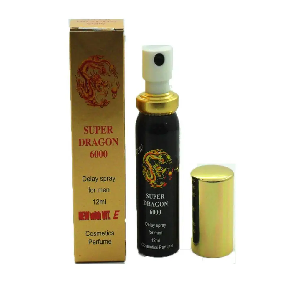 Спрей-лубрикант для увеличения пениса Super Dragon Male 6000 12 мл | Красота и здоровье