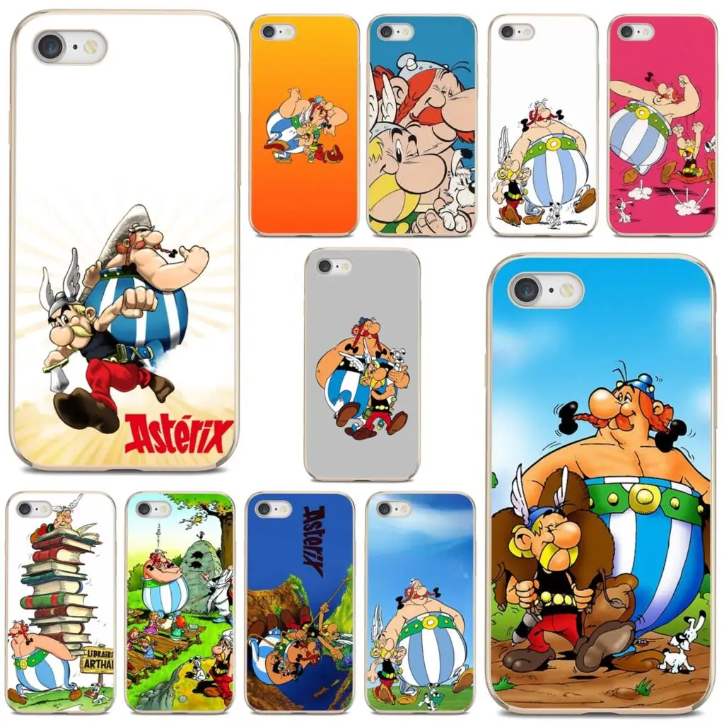 Asterix Популярные чехлы для телефонов с франко-бельгийскими комиксами iPhone 10 11 12 13 Mini