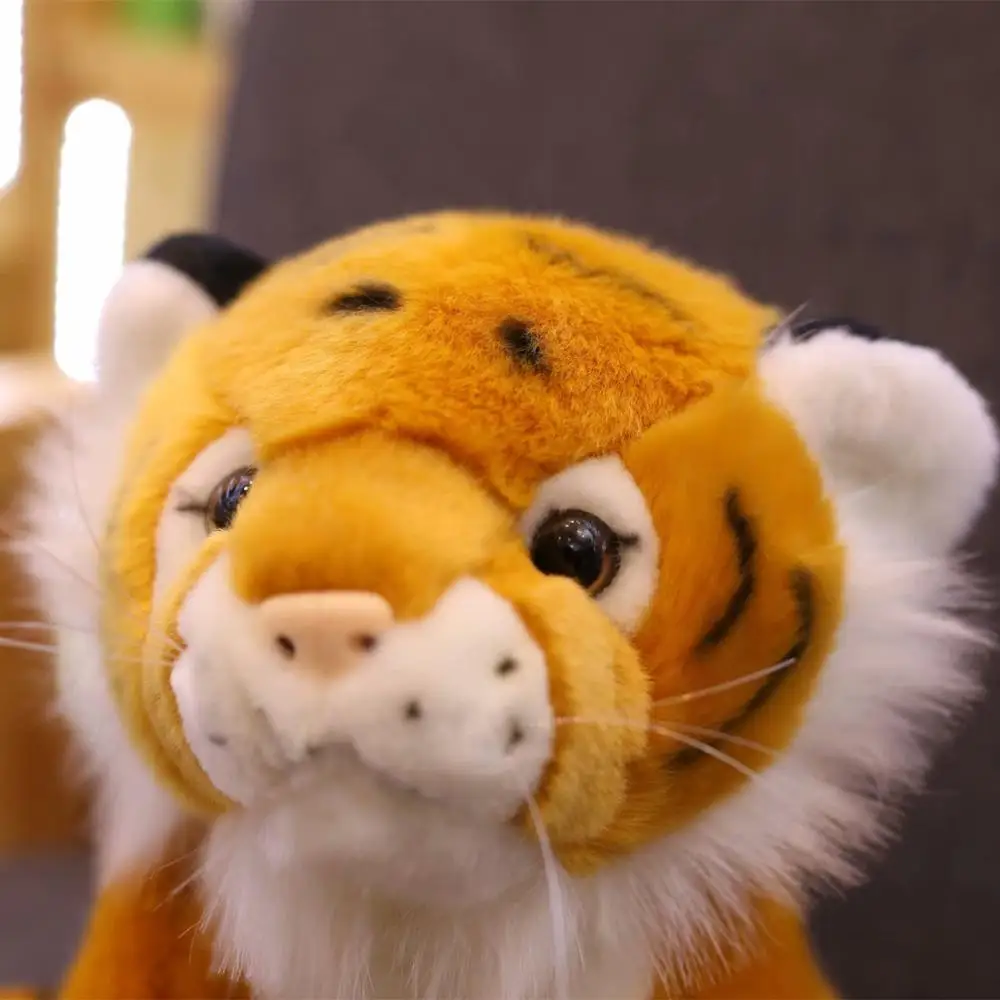 

1pc 12cm Mini Sitting Tiger Plush Toys for Children Kids Cute Staffed Animal Doll Kids Creative Gift Home Decor Christmas Gift