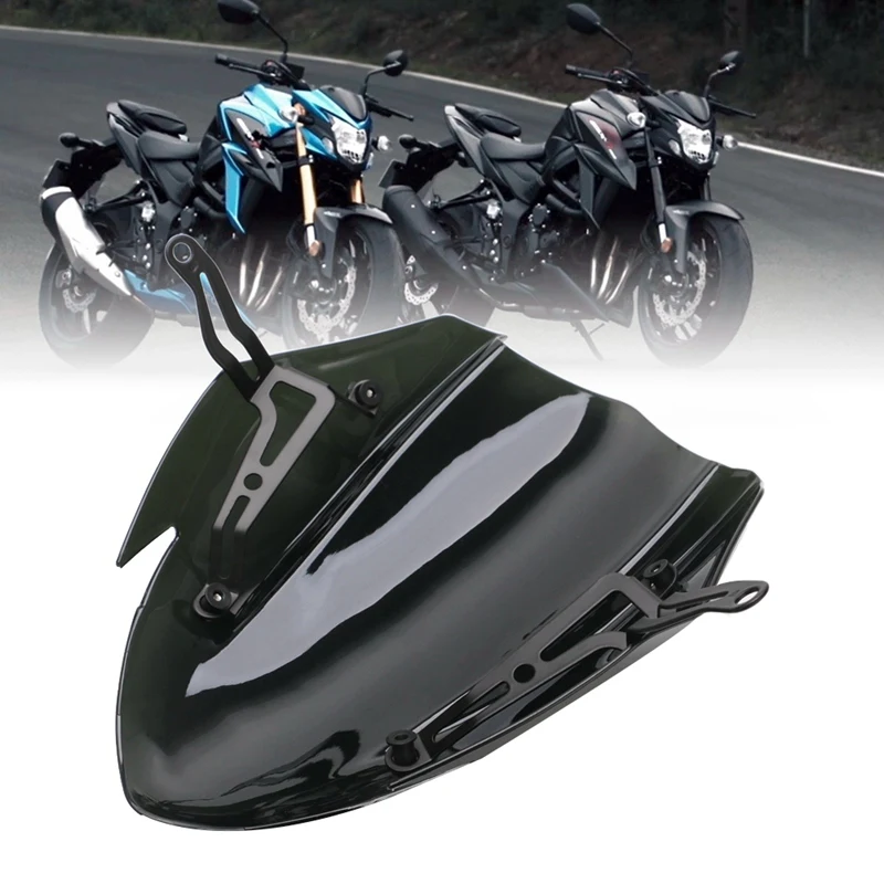 Для Suzuki GSX S750 GSXS750 GSXS 750 2017 2019 ветер Экран лобовое стекло Щит с кронштейном