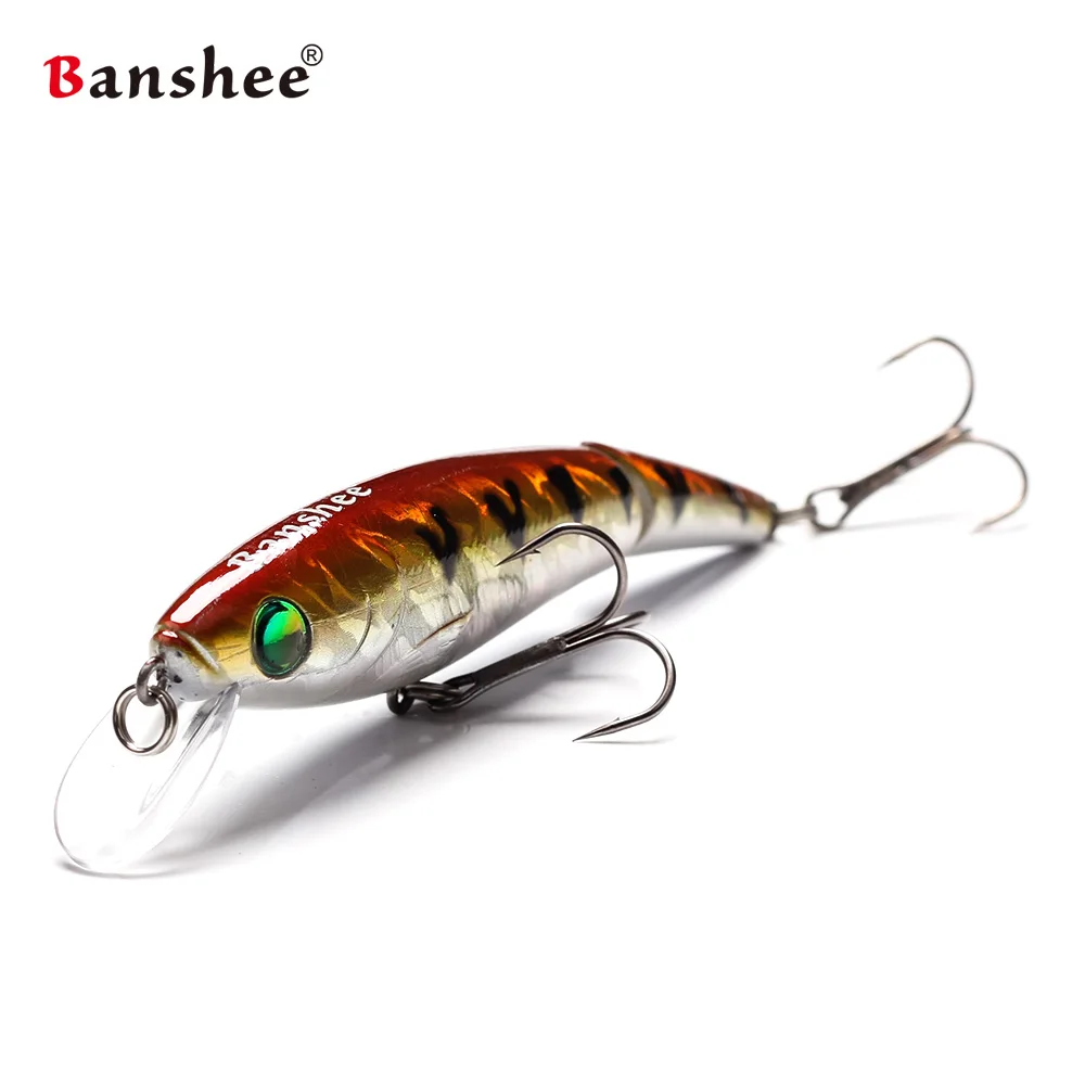 Banshee 95 мм 14 г плавающая приманка для рыбалки VJ01 погремушка звук рывок Реалистичная приманка 2 секции mulit шарнирная Джеркбейт гольян