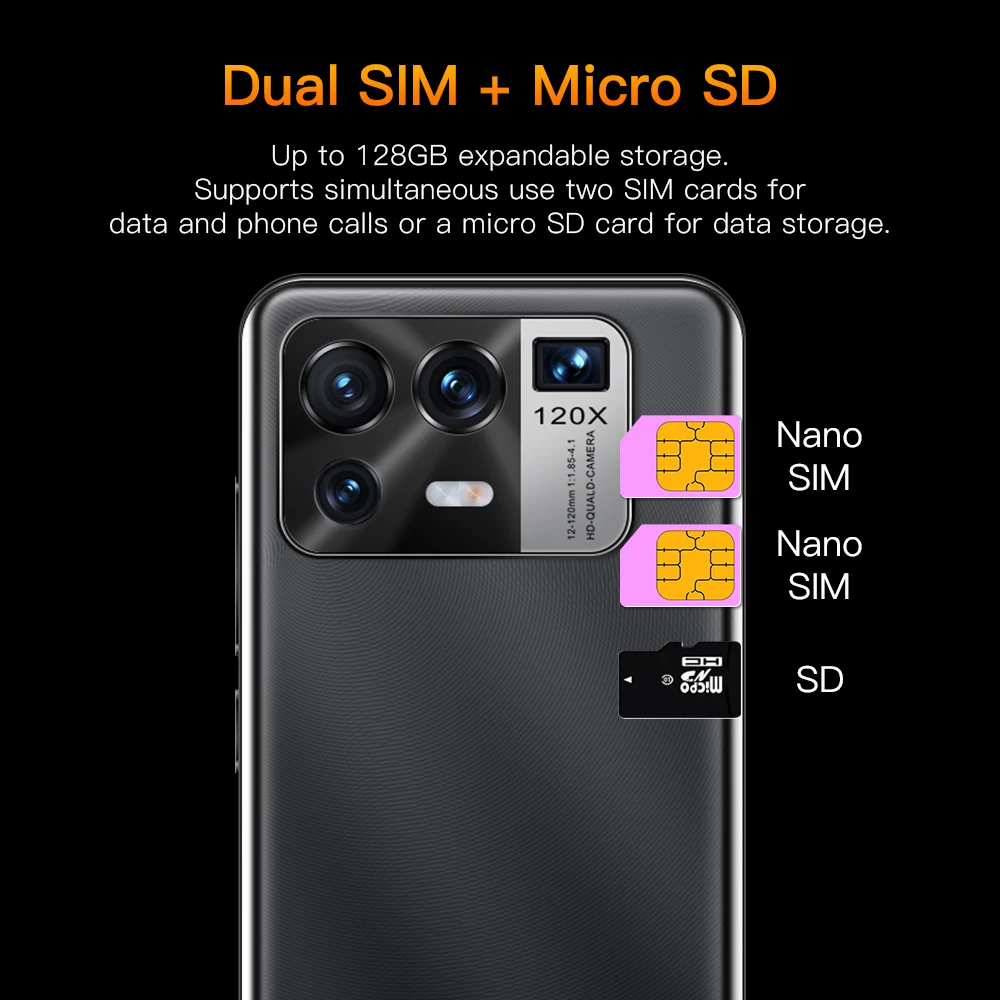 global version m12 pro 6 7 inch 5g smartphone network 12gb 512gb large memory 6800mah face fingerprint unlock dual card dual sta free global shipping