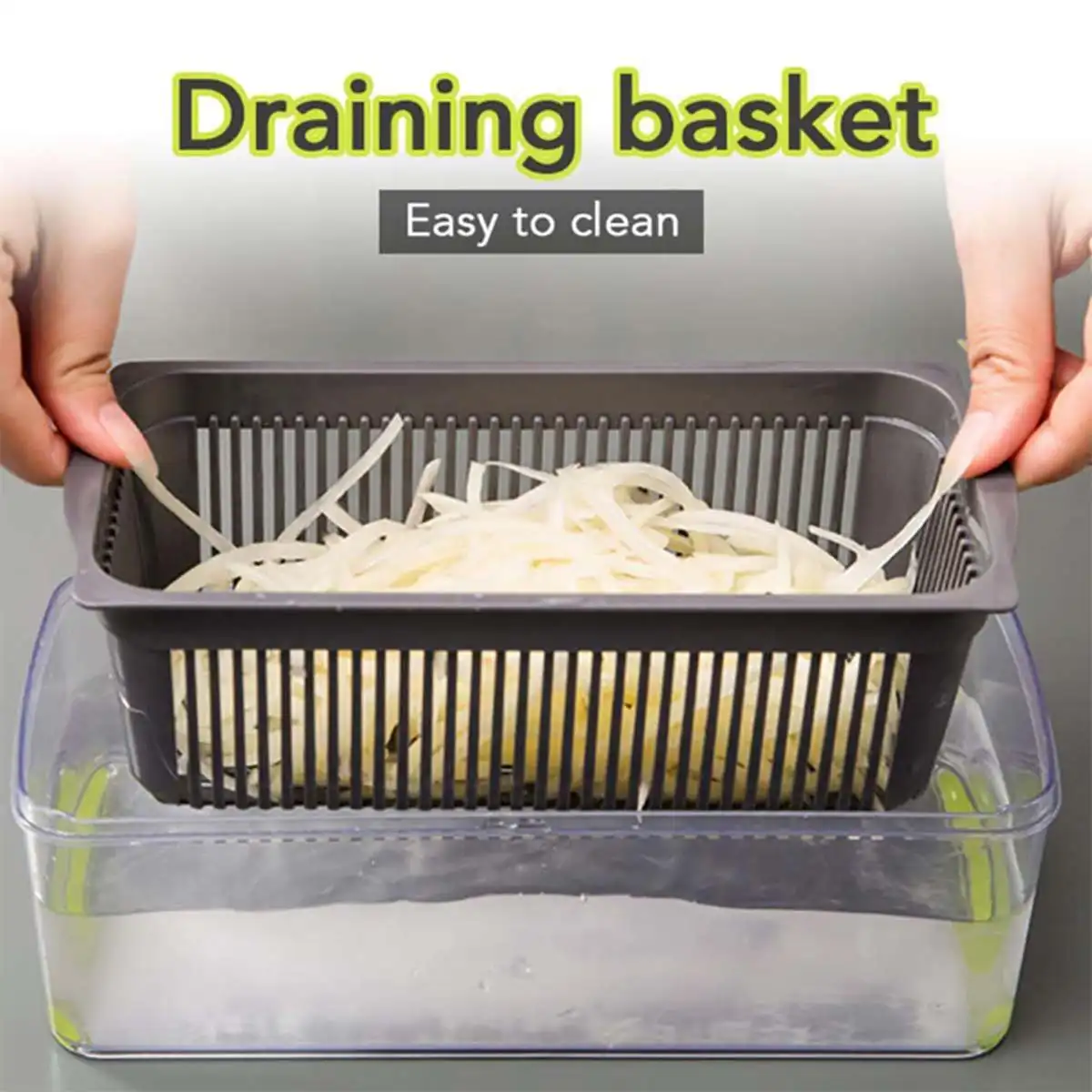 

Vegetable Fruit Slicer Grater Cutter Peeler Multifunctional Potato Peeler Carrot Grater Drain Basket Kitchen Tool 9PCS/set