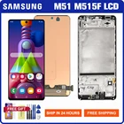 ЖК-дисплей 6,7 ''для Samsung Galaxy M51M515M515FM515FDSN, сенсорный экран с цифровым преобразователем в сборе для Samsung M515, оригинал