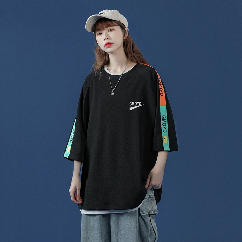 

2021 Summer Short Sleeve T Shirt Women Tee Shirt Loose T-Shirt Female Casual O-neck Tshirt Top Plus Size 5XL