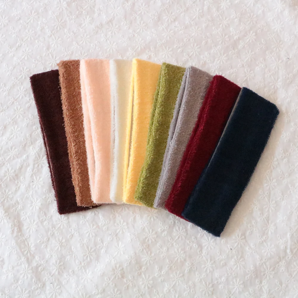 

23PCS/Lot Unisex Sport Cotton Sweatband Headband for Men Women Yoga Hairband Gym Stretchy Elastic Fitness Basketball Hair Bands