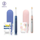Электрическая зубная щетка SOOCAS X5 с функциями звуковая чистка, NFC, автоматическая чистка, водонепроницаемость, запасная головка