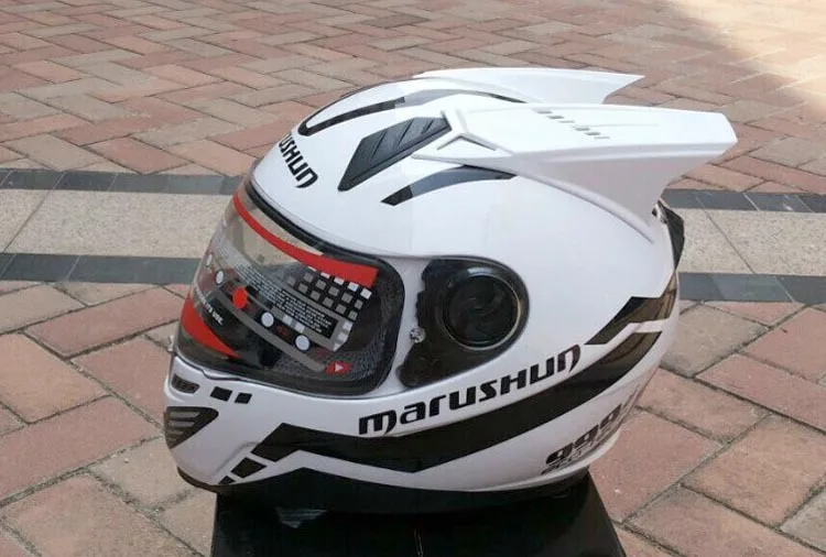 Мотоциклетный Полнолицевой шлем MALUSHUN из АБС-пластика персонализированный