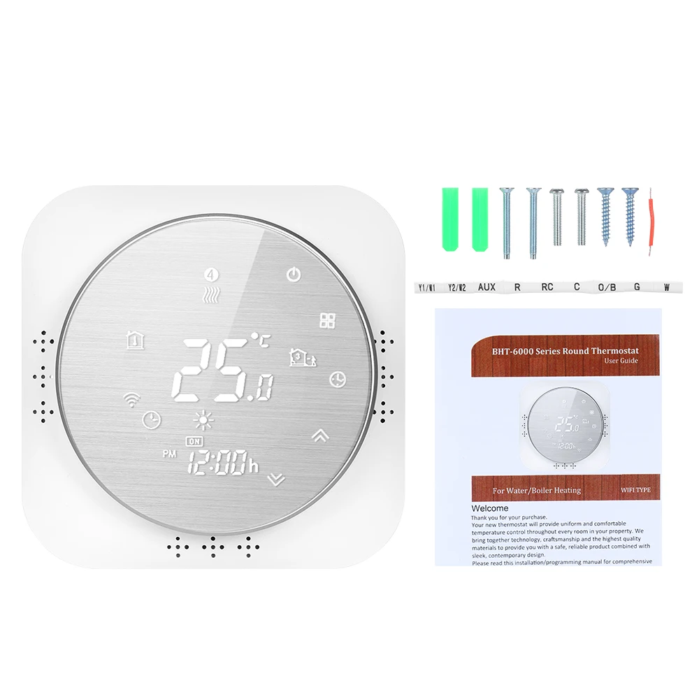 

Wi-Fi Smart Thermostat Programmable Thermostat Voice APP Control Thermoregulator for Amazon Echo Google Home Tmall Genie