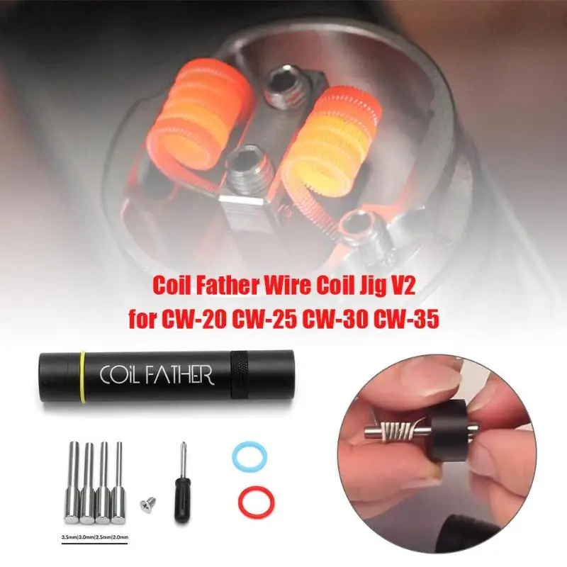 

Инструмент Coil Father для самостоятельной сборки, инструмент для зажима проводов V2 V3, для RDA, RTA, детской яркости, оболочка для электронной фототе...
