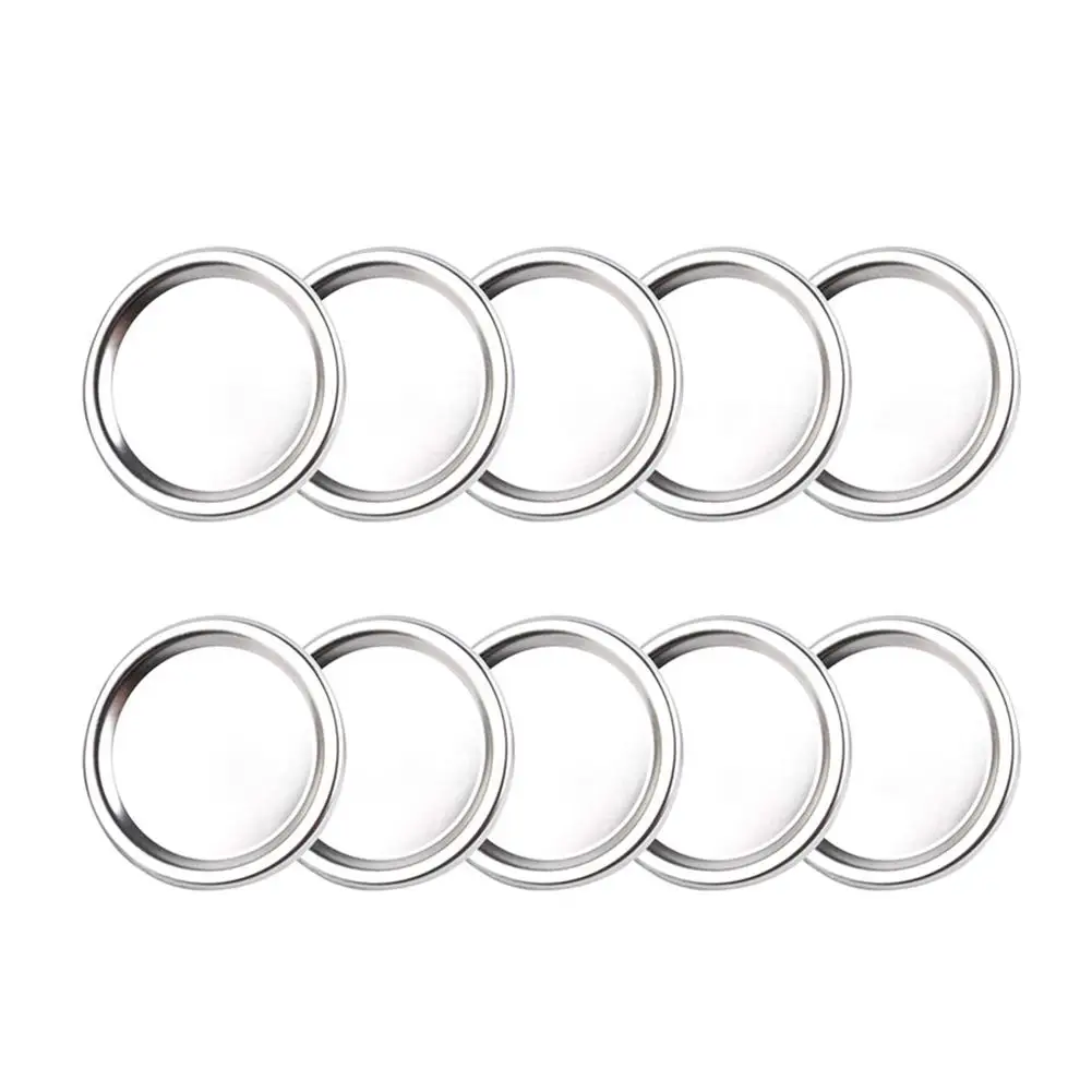 

Крышки для банок металлические серебристые 70 мм 86 мм