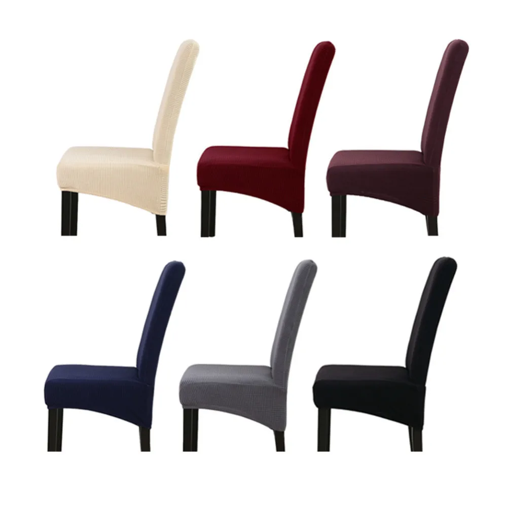 Размер XL сплошной цвет большие эластичные чехлы на кресла для стульев