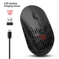 hxsj t38 mouse usb charging wireless mouse 1600dpi optical computer mouse 2 4ghz ergonomic mice for laptop pc silent mouse