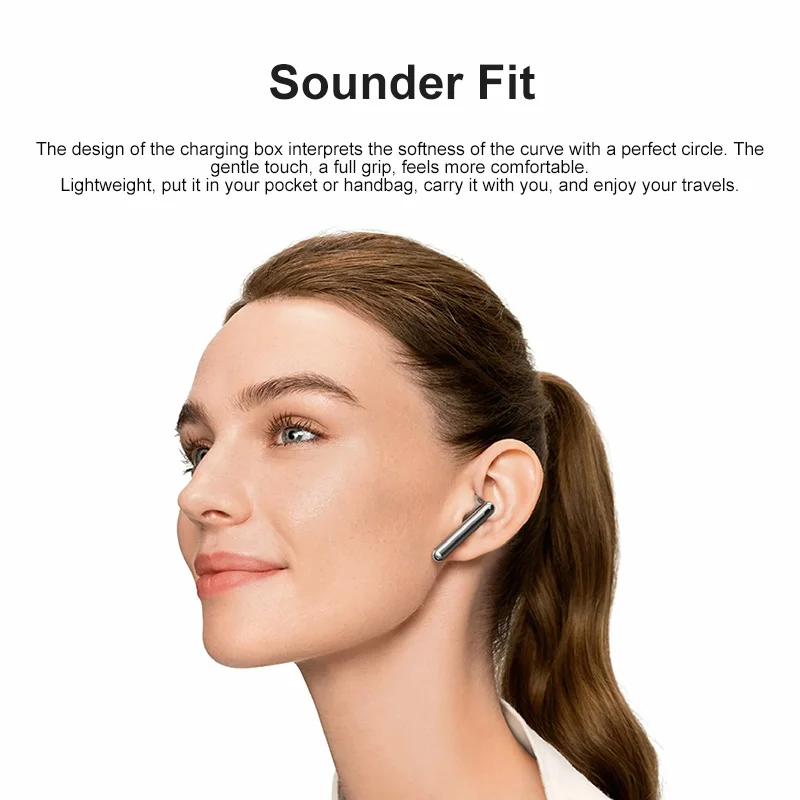 huawei freebuds 4 tws earphone bluetooth semi open active noise reduction 2 0 high resolution sound quality free global shipping