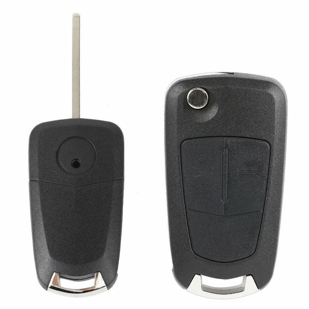 KEYECU 2 кнопки дистанционного автомобиля брелок 433 МГц PCF7941 для Vauxhall Opel Corsa D 2007-2012