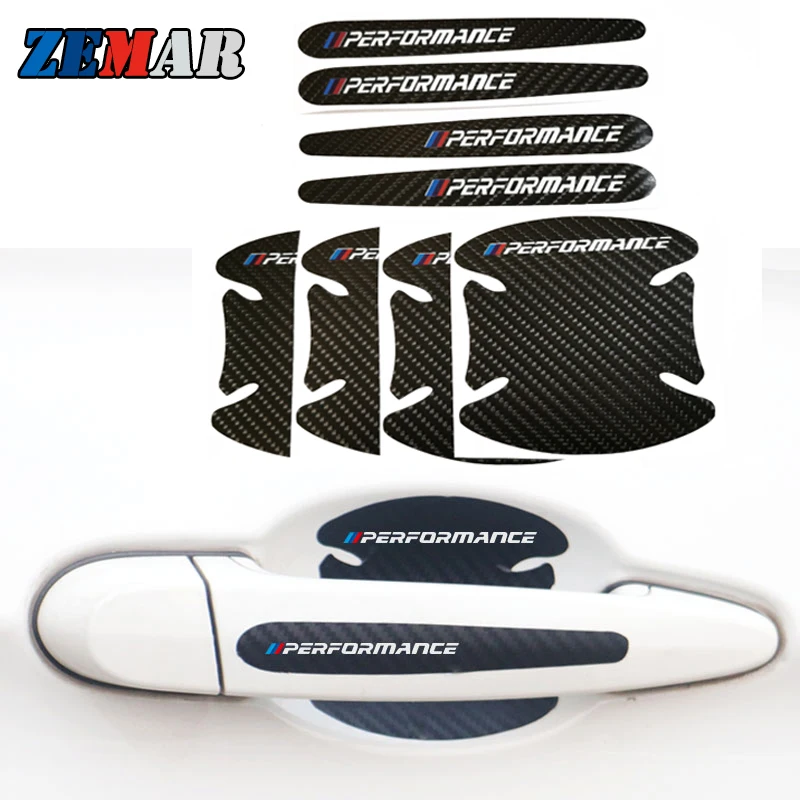 Защитная пленка на дверную ручку автомобиля наклейки для BMW 5 серии E39 E60 E61 F10 F11 F07