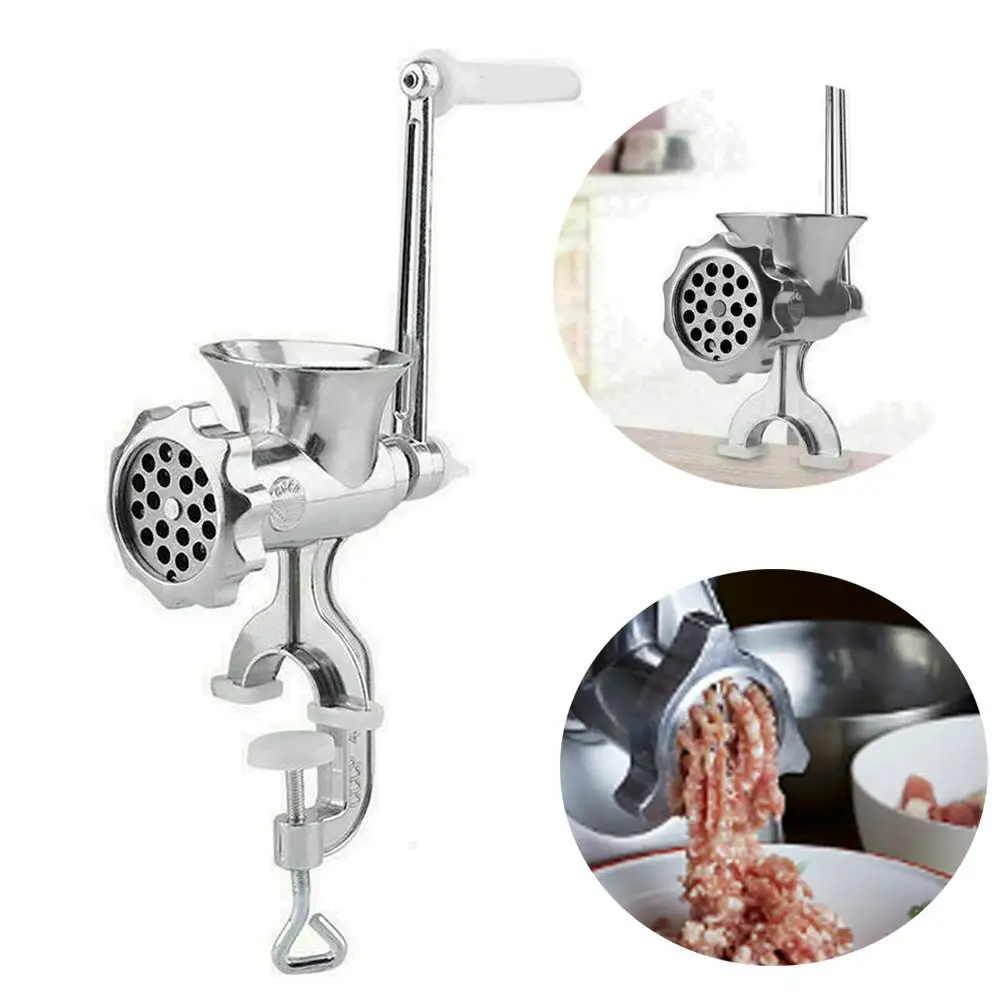 Ручная мясорубка металлическая устройство для приготовления колбасок