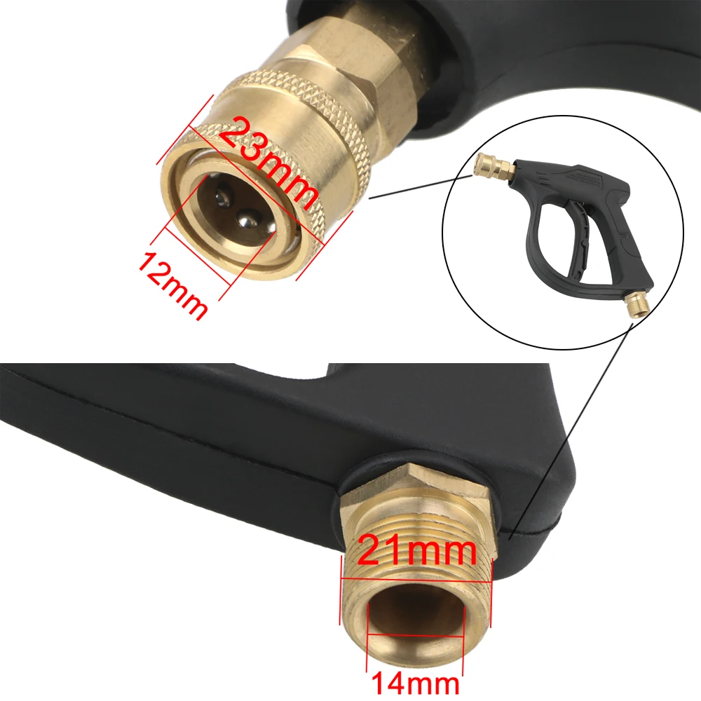 Насадки для автомойки высокого давления M22 мыльная пена распылитель воды