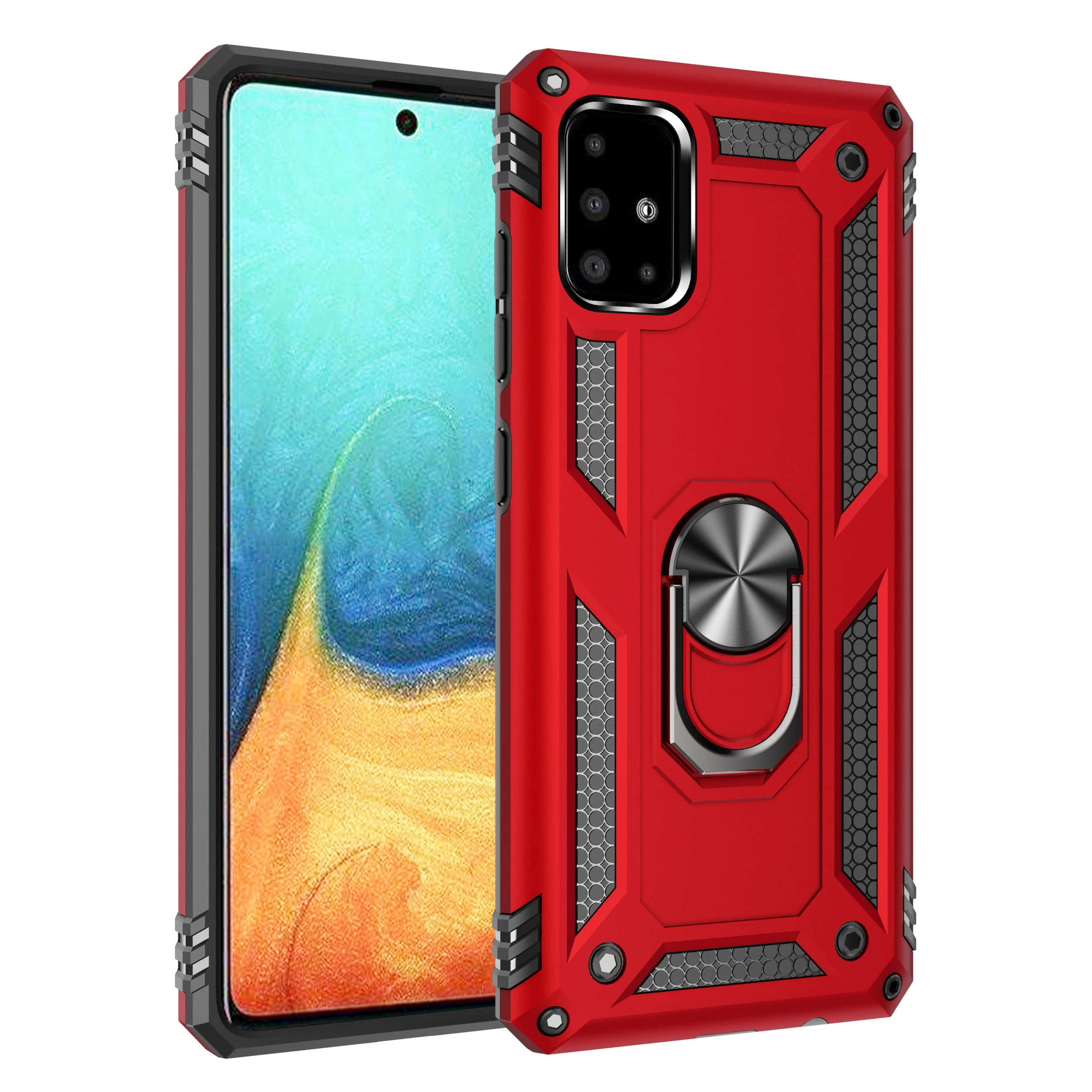 Магнитные наклейки для авто защитный чехол подставка Samsung Galaxy S20 S10 S21 плюс A51 A71 5G A01