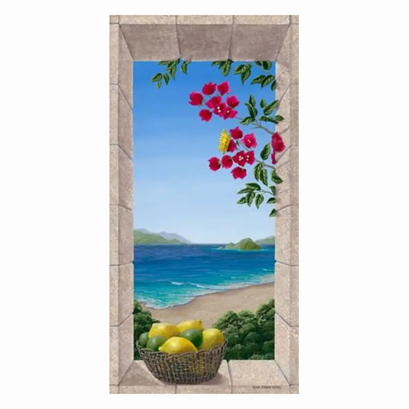 

Full 5D DIY Square Round Diamond Painting"Window Scenery"diamond Embroidery Cross Stitch Mosaic decoration Christmas Gift