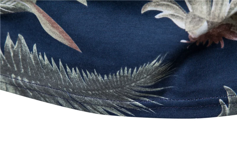 

AIOPESON Printed T-shirts Men Casual 100% Cotton O-neck Hawaii Style Men Clothing 2021 New Summer Streetwear Mens T Shirt